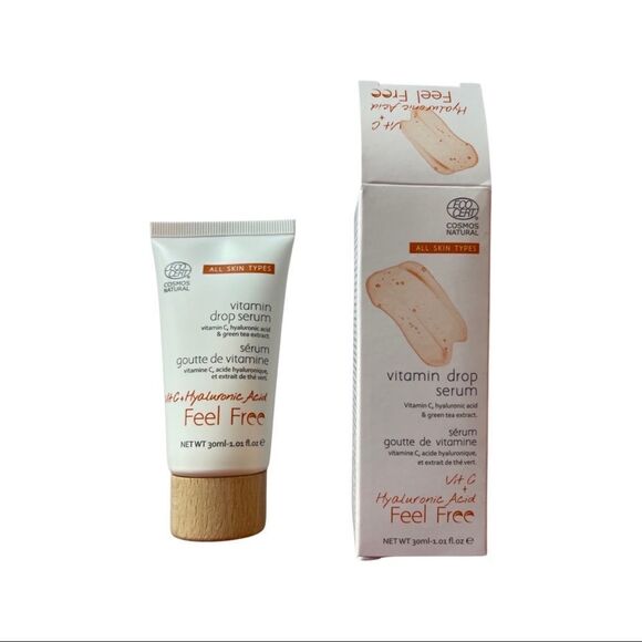 Cosmos Natural Vitamin Drop Serum w/ Vitamin C & Hyaluronic Acid - Picture 1 of 5